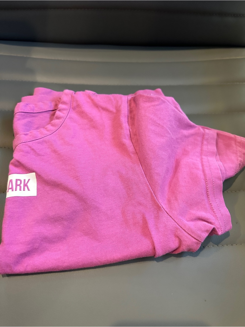 Gymshark - cropped purple /pink Short Sleeve Tee
